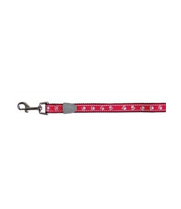 Correa nylon reflectante 15mm ROJA *DX*
