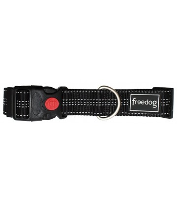 Collar Plus XL nylon 40mm x 55-75cm NEGRO