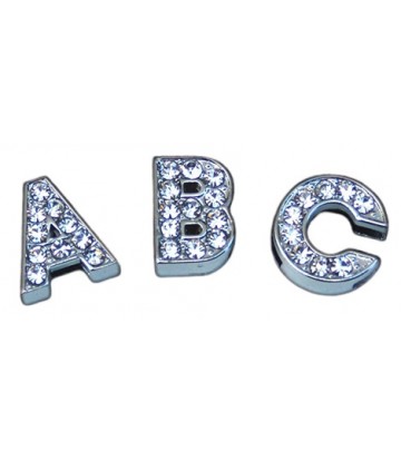 Letra Brillante Collar K
