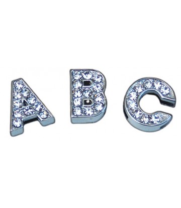 Letra Brillante Collar Y