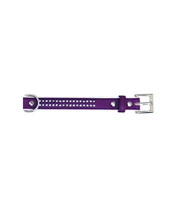 Collar polipiel Brillantes lila 1,3x40cm