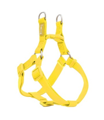 Arnés Nylon Basic Tipo A Amarillo 15mmx30-50cm