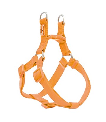 Arnés Nylon Basic Tipo A Naranja 15mmx30-50cm