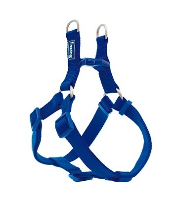 Arnés Nylon Basic Tipo A Azul 15mmx30-50cm