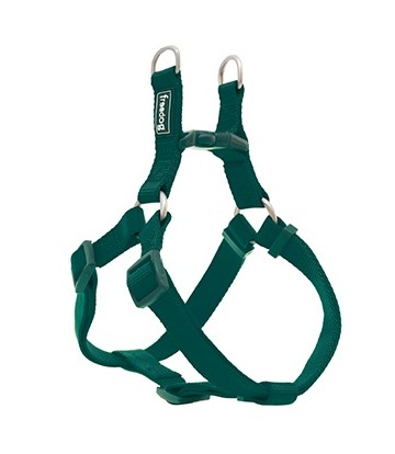 Arnés Nylon Basic Tipo A Verde 15mmx30-50cm
