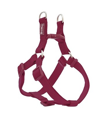 Arnés Nylon Basic Tipo A Granate 15mmx30-50cm