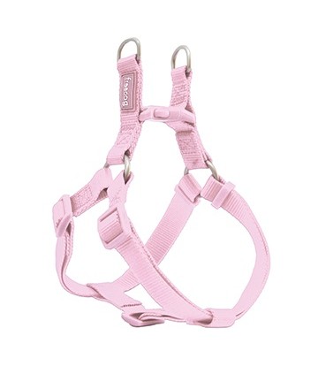 Arnés Nylon Basic Tipo A Rosa 15mmx30-50cm