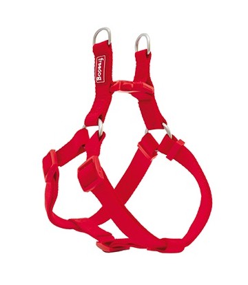 Arnés Nylon Basic Tipo A Rojo 25mmx70-90cm