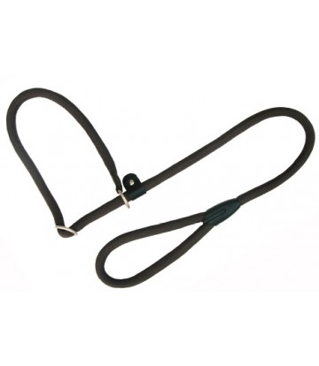 Collar-Tirador Nylon Round Marrón 10x120cm