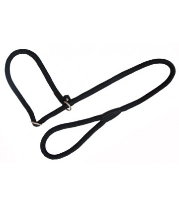 Collar-Tirador Nylon Round Negro 13x120cm
