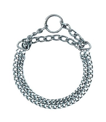 Collar Estrangulador doble cadena 2,0x35cm