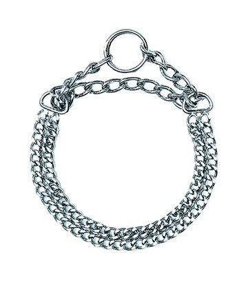 Collar Estrangulador doble cadena 2,0x45cm
