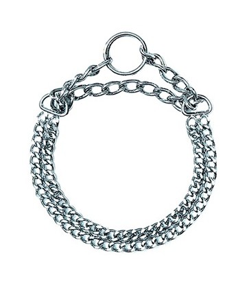 Collar Estrangulador doble cadena 2,5x60cm