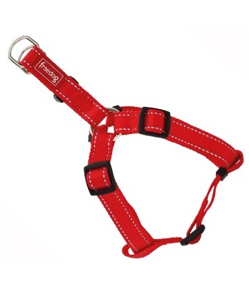 Arnés Nylon Reflect Tipo A Rojo 10mm