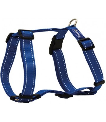 Arnés nylon reflect AZUL 20mm
