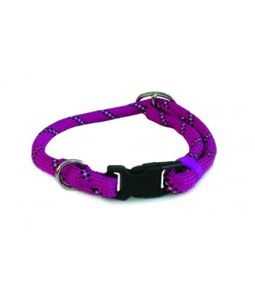 Collar Nylon Round Reflectante Hike (rosa) 13m