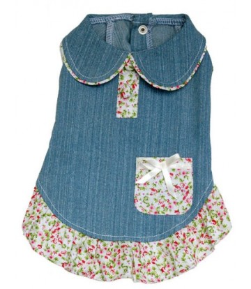 Vestido Tejano T-20cm