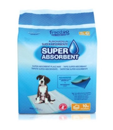 Empapador Super Absorbente pack 10pz 60x90cm