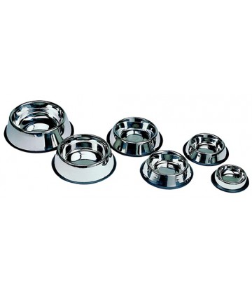 Comedero inox antideslizante 0,70 L / 15cm