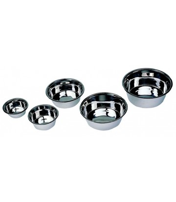 Comedero acero inoxidable 0,35lt 14cm
