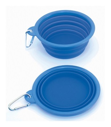 Travel bowl silicone AZUL