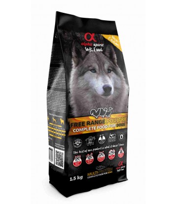 Alpha Spirit Alimento Semihúmedo Aves de Corral 1,5kg (saco)
