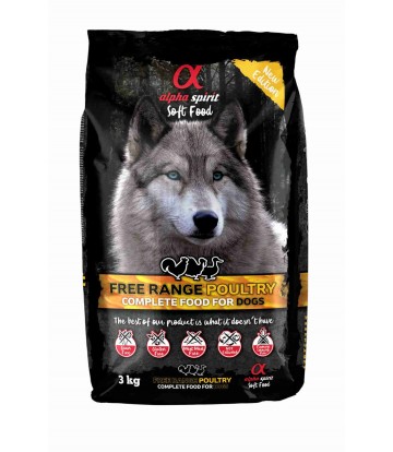 Alpha Spirit Alimento Semihúmedo Aves de Corral 3kg (saco)