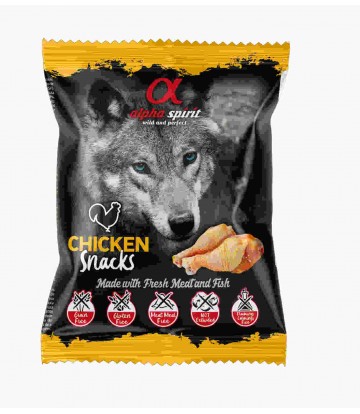 Alpha Spirit Snack de Pollo 50gr (24uds)