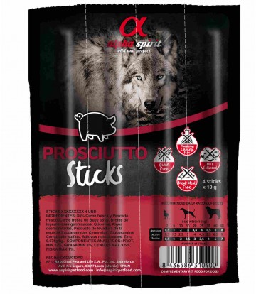 Alpha Spirit Barritas de Jamón Ristra 4 barritas  (16uds)