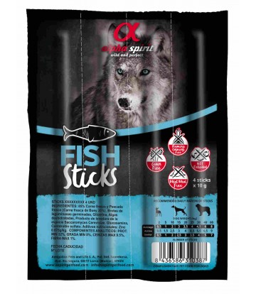 Alpha Spirit Barritas de Pescado Ristra 4 barritas (16uds)