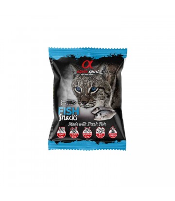 Alpha Spirit Snack de Pescado para Gatos 50gr (24uds)