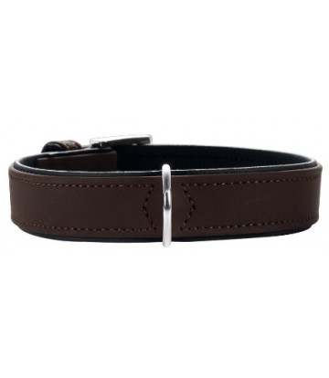 *Collar Niq Softie Cuero Nubuk MR/NG 40