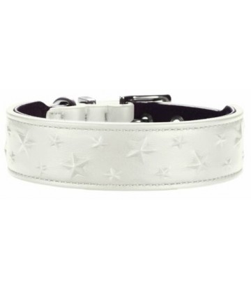 *Collar Niq Relief Stars Nappa BCO/NG 60