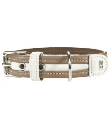 *Collar Niq Madeira Nappa BG/BCO 40