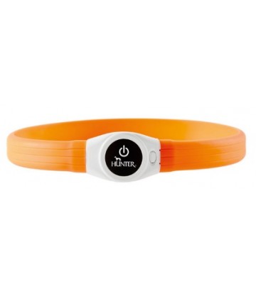 LED Silicone luminescent tube, Yukon, extra wide orange