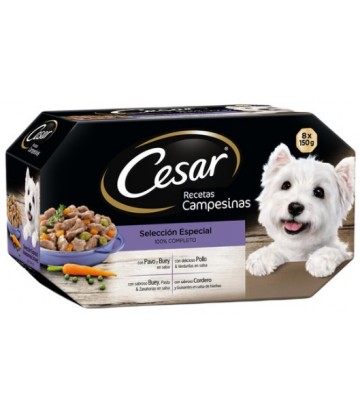 Cesar Multipack 8 Selec Esp Campesina 8*150Gr (3Uds)