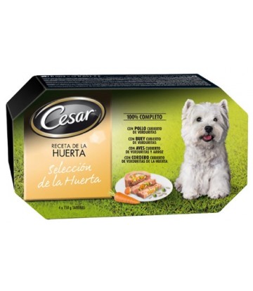 Cesar Multipack Seleccion La Huerta 4*150Gr (6Uds)