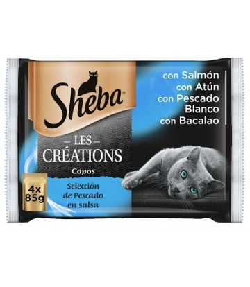 Sheba Craft Collection Pescado 4*85gr (13uds)