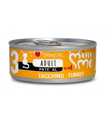 Mini-Me Cat Wet Pavo 85gr (12uds)