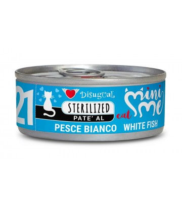 Mini-Me Cat Wet Esterilizado Pescado Blanco 85gr (12uds)