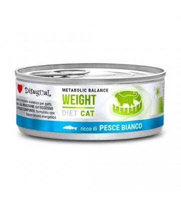 Diet Cat Wet Weight Pescado Blanco 85gr (12uds)