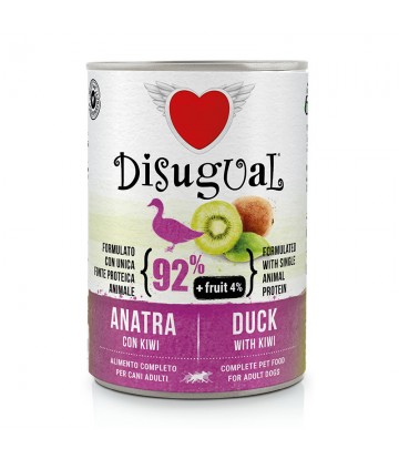 Fruit Dog Wet Pato Con Kiwi 400gr (6uds)