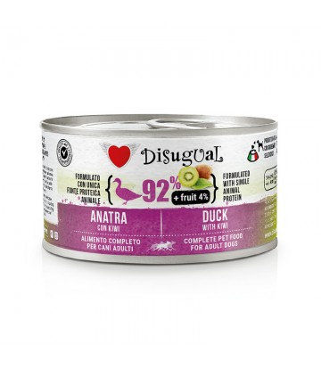 Fruit Dog Wet Pato Con Kiwi 150gr (12uds)