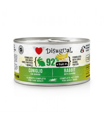Fruit Dog Wet Conejo Con Banana 150gr (12uds)