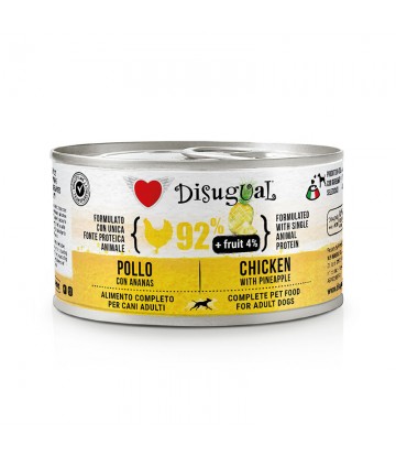Fruit Dog Wet Pollo Con Piña 150gr (12uds)