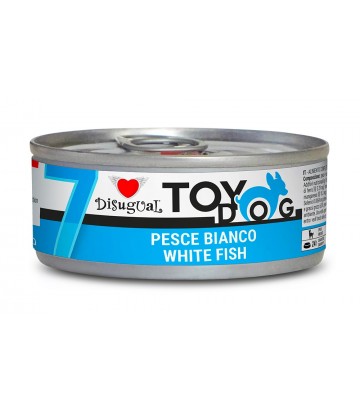 Toy Dog Wet Pescado Blanco 85gr (18uds)