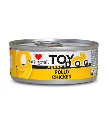 Toy Dog Puppy Wet Pollo 85gr (12uds)