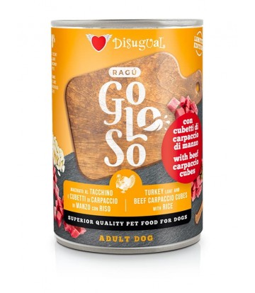 Goloso Ragú Carpaccio de Pavo con Arroz 400gr (6uds)