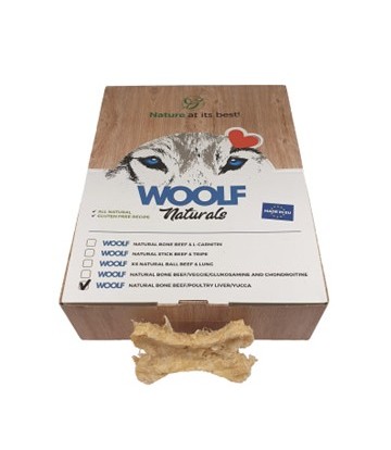 W Naturals Huesos Ternera/Ave/Yuca 24gr 30uds/caja