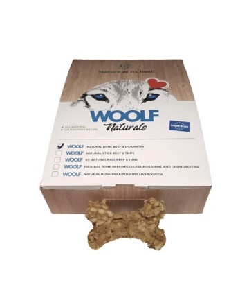 W Naturals Huesos Ternera y L-Carnitina 24gr 30uds/caja